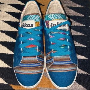 Inkkas flat lace up sneaker canvas shoes 8